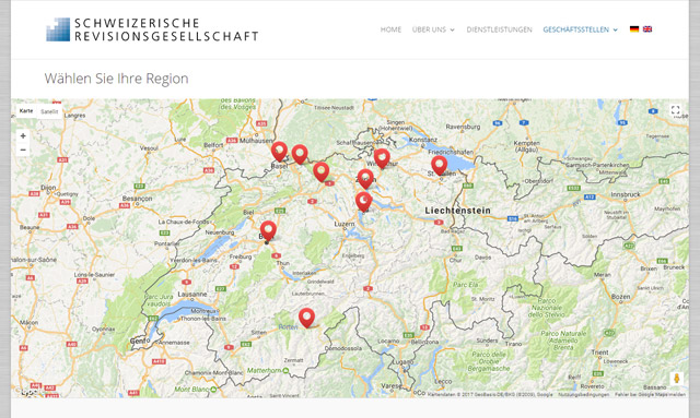 Schweizerische Revisionsgesellschaft Geschäftsstellen